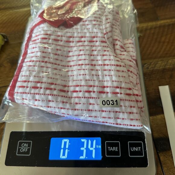 Janie and Jack Girls Pick Stitch Jacket Poppy Red Pattern Size 12-18 Months - Picture 10 of 10